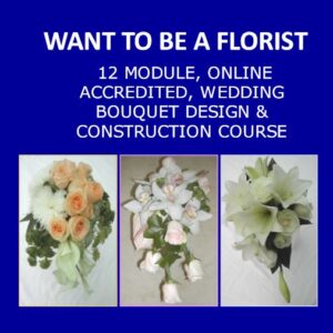 20 week online floristry course